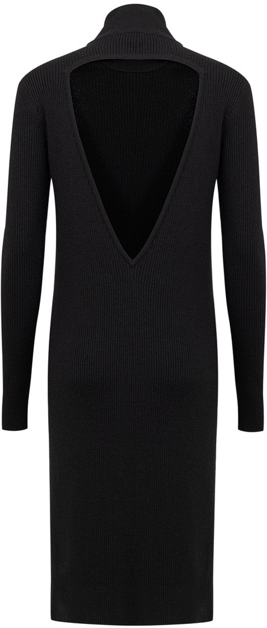 Bottega Veneta Long Dresses Black Zwart