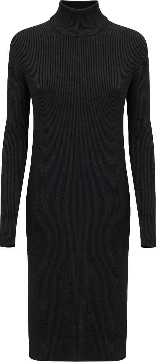 Bottega Veneta Long Dresses Black Zwart