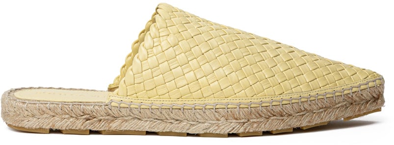 Bottega Veneta Espadrilles Light Yellow Geel
