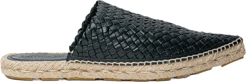 Bottega Veneta Espadrilles Dark Green Groen