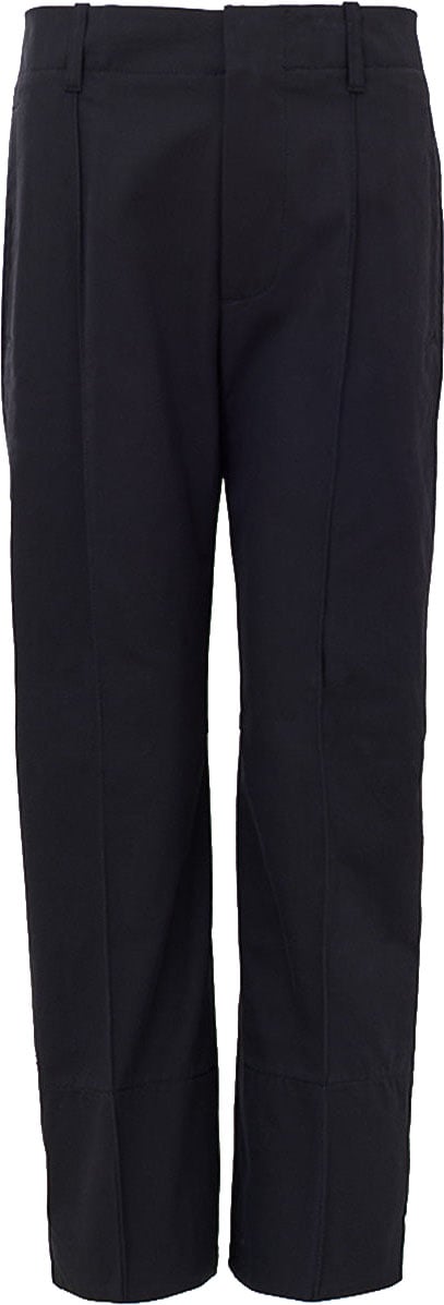 Bottega Veneta Trousers Navy Blue Blauw