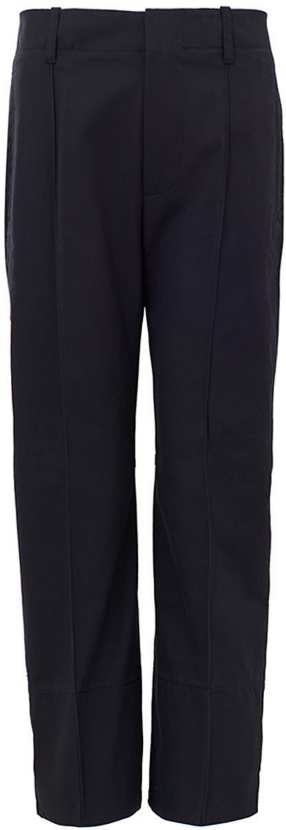 Bottega Veneta Trousers Navy Blue Blauw