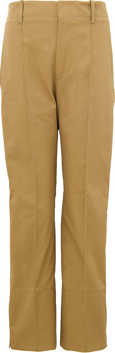 Bottega Veneta Trousers Beige Beige