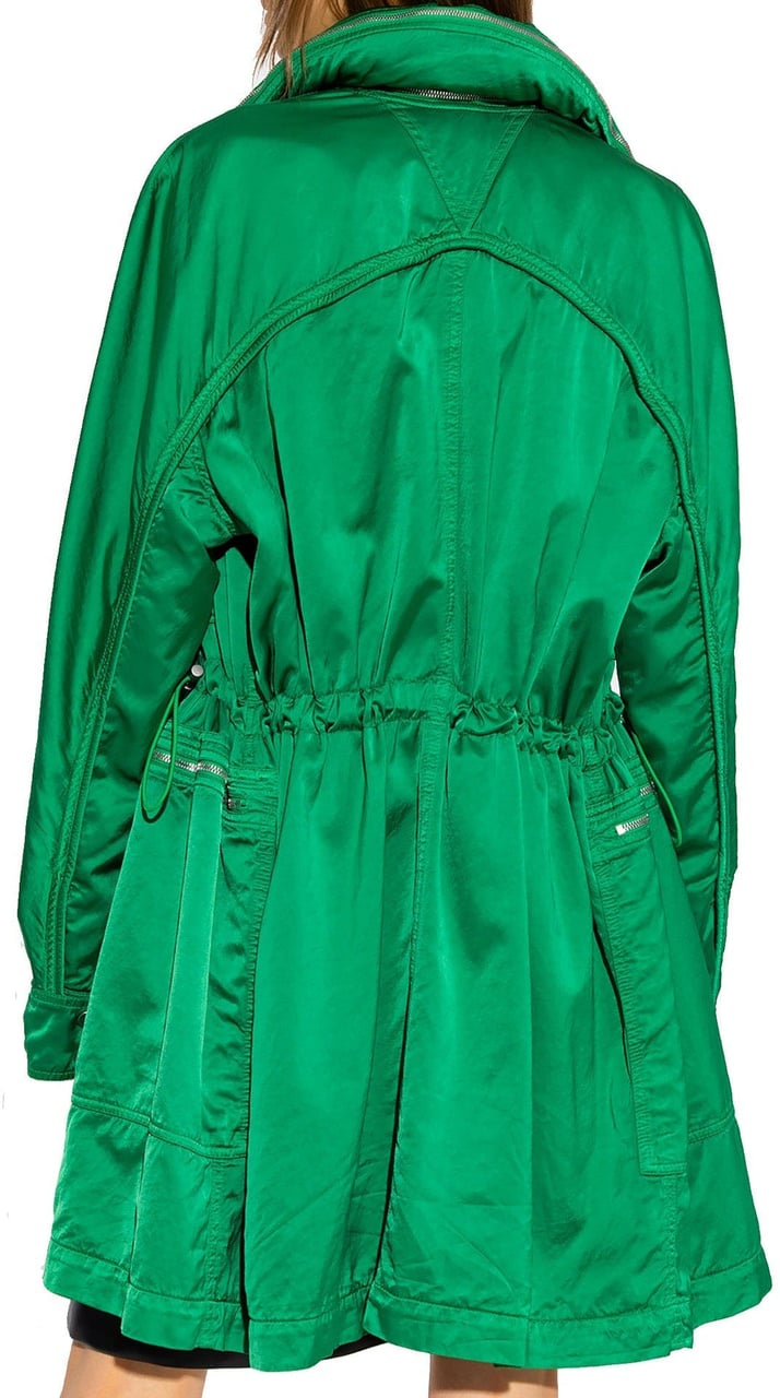 Bottega Veneta Satin Parka Divers