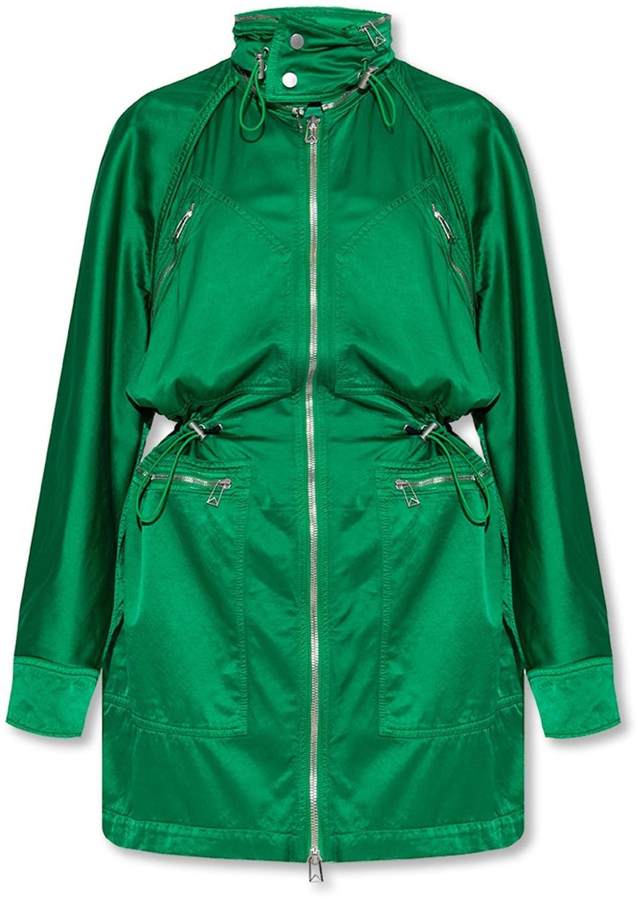 Bottega Veneta Satin Parka Divers