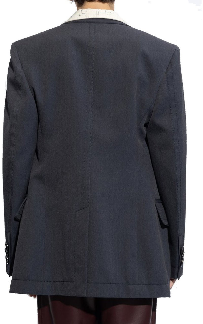 Bottega Veneta Wool Twill Blazer Divers