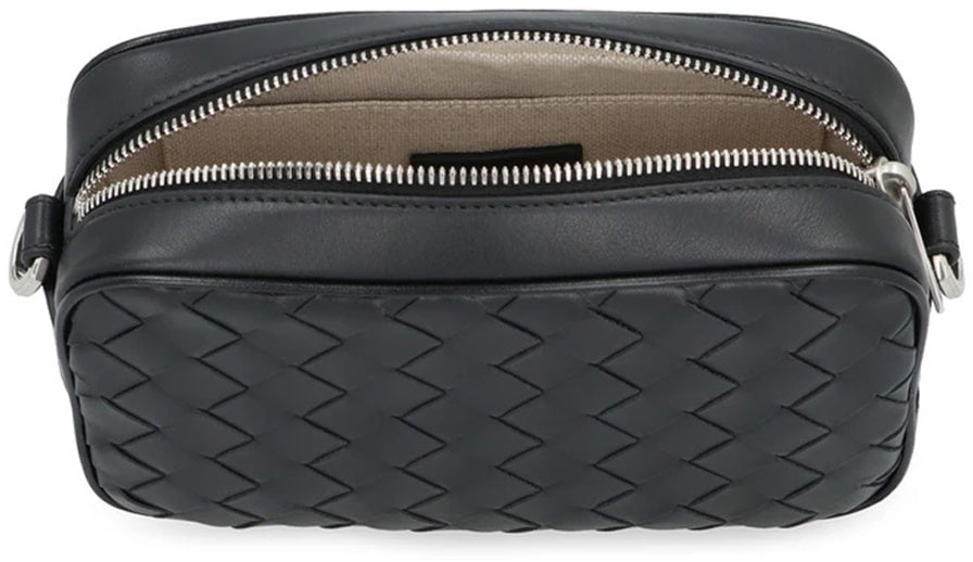Bottega Veneta Leather Mini Camera Bag Divers