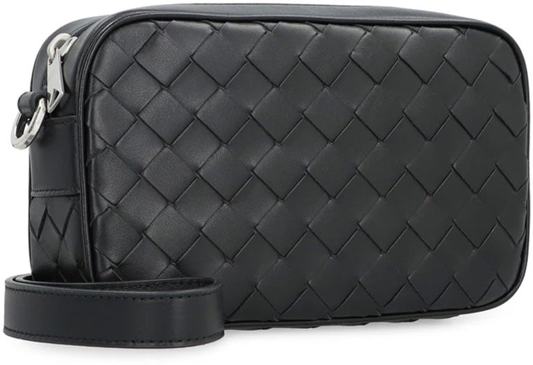 Bottega Veneta Leather Mini Camera Bag Divers