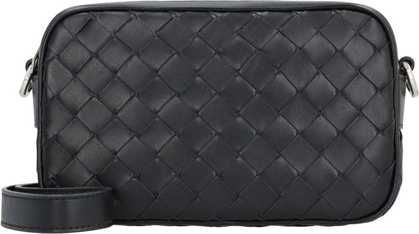 Bottega Veneta Leather Mini Camera Bag Divers