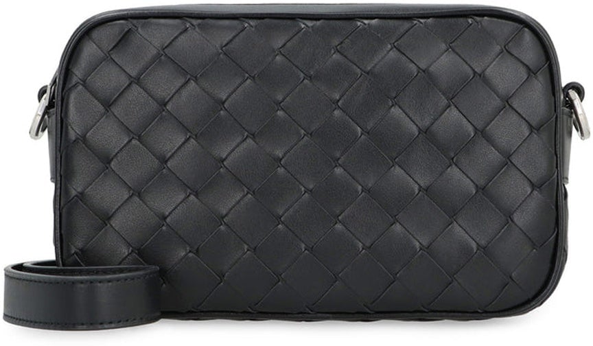 Bottega Veneta Leather Mini Camera Bag Divers