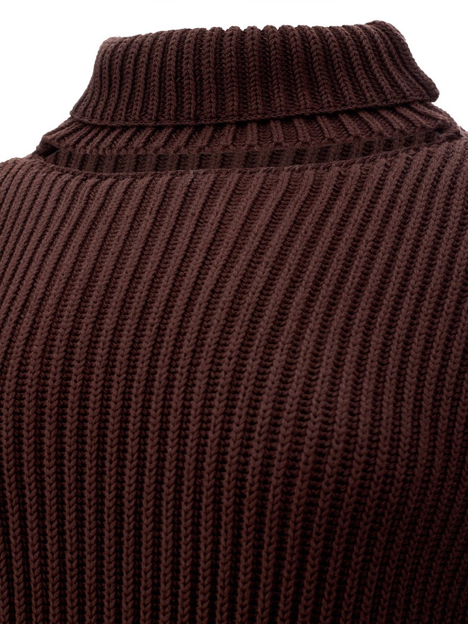 Bottega Veneta Chunky Cotton Ribbed Dress Divers