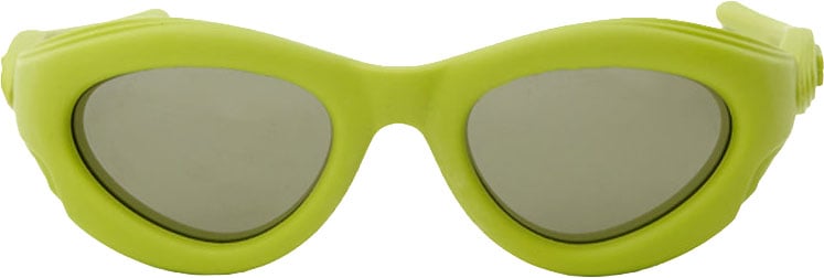 Bottega Veneta Sunglasses Lime Divers