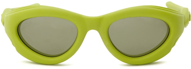 Bottega Veneta Sunglasses Lime Divers