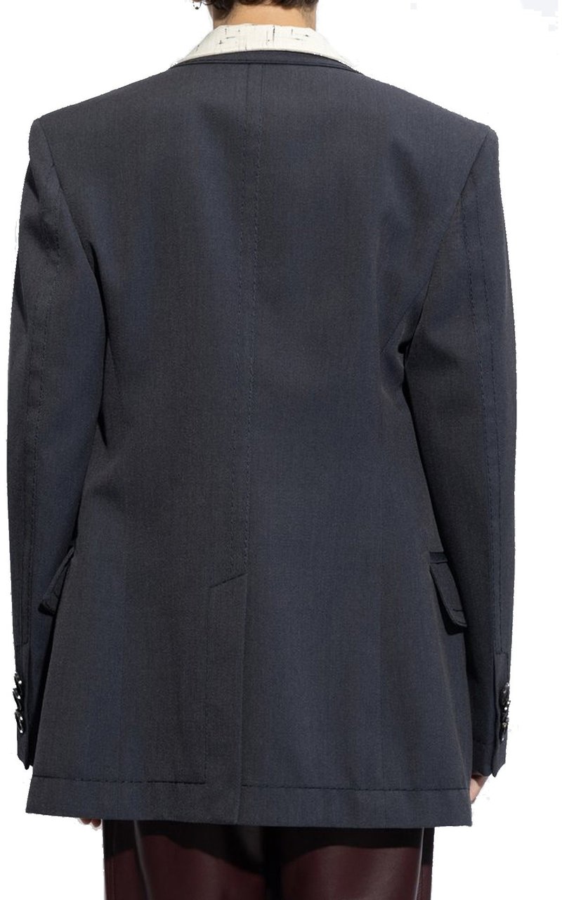 Bottega Veneta Wool Twill Blazer Divers