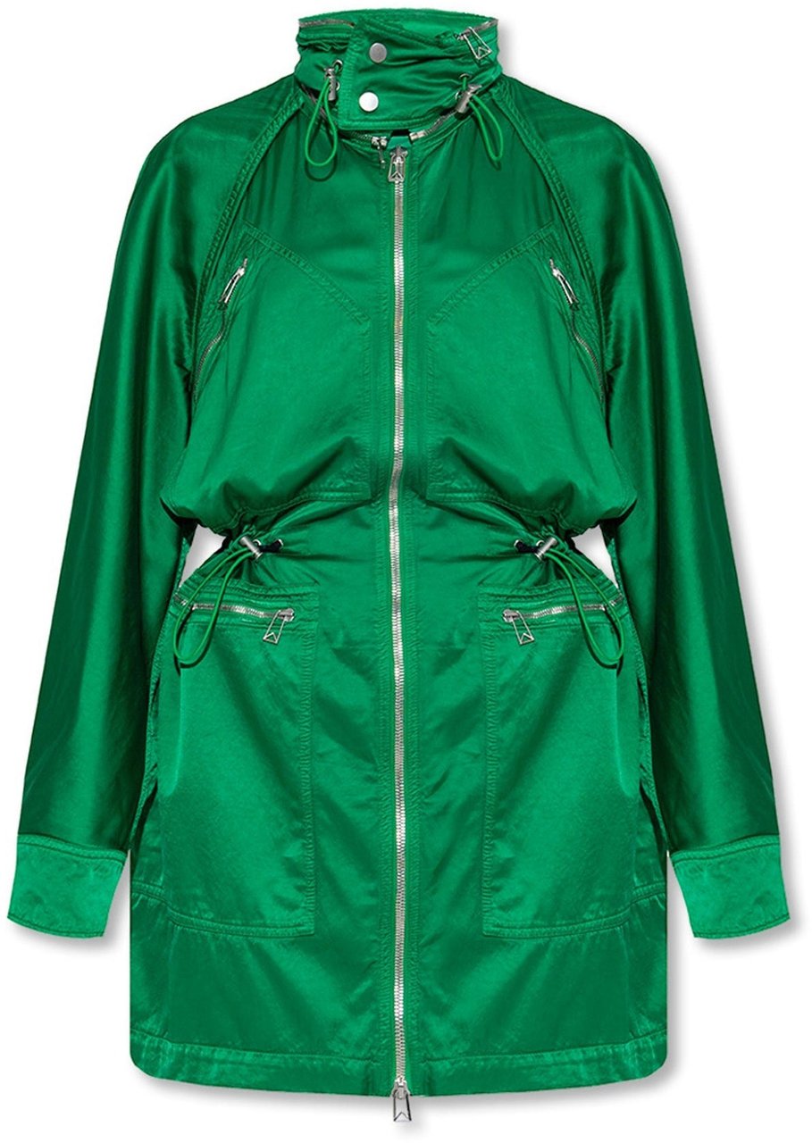 Bottega Veneta Satin Parka Divers