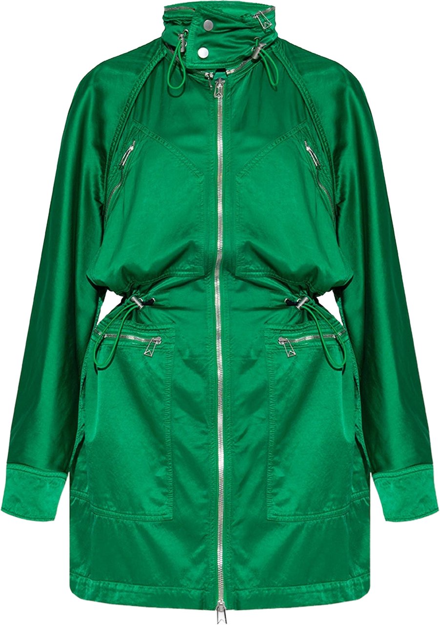 Bottega Veneta Satin Parka Divers