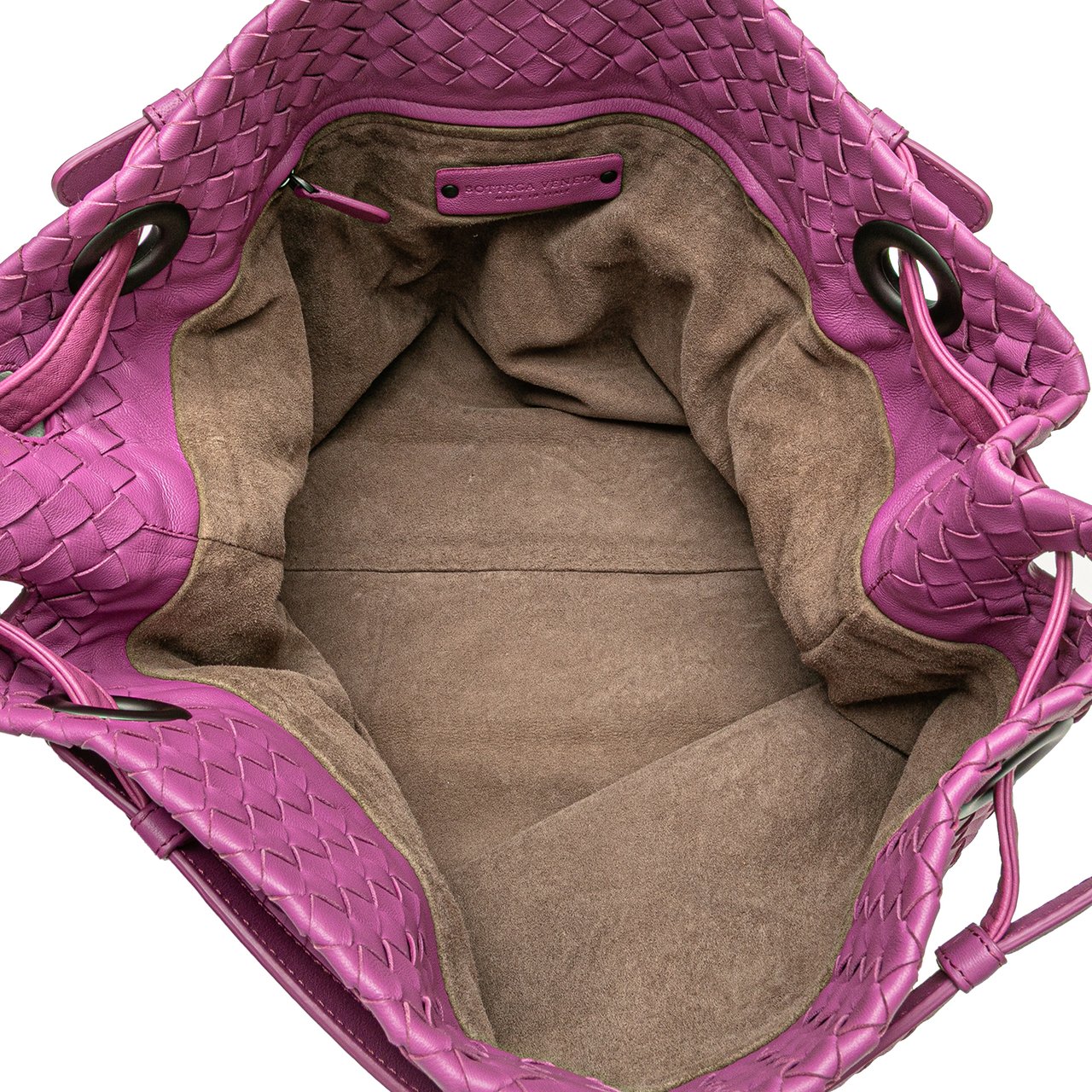 Bottega Veneta Medium Nappa Intrecciato Garda Tote Paars