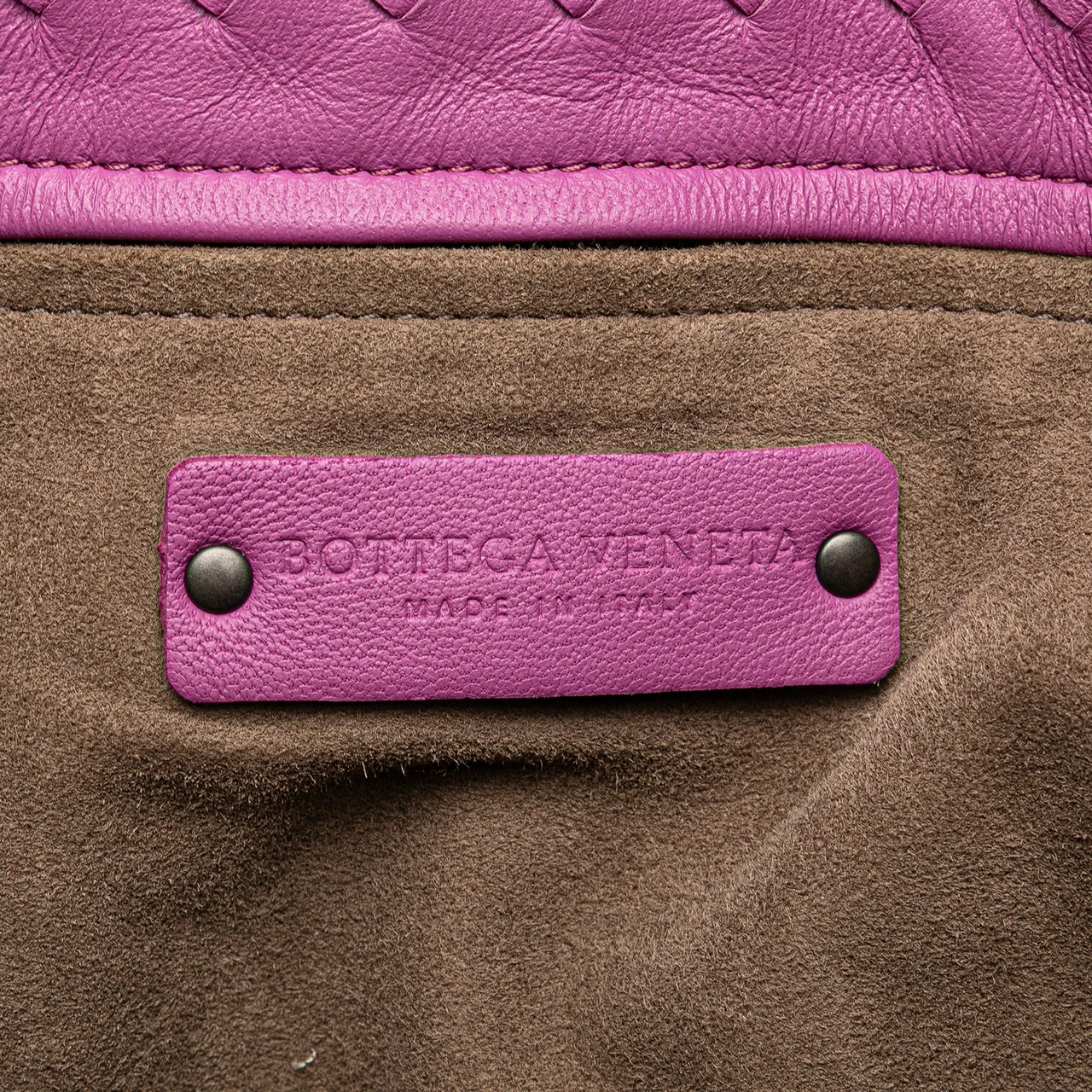 Bottega Veneta Medium Nappa Intrecciato Garda Tote Paars