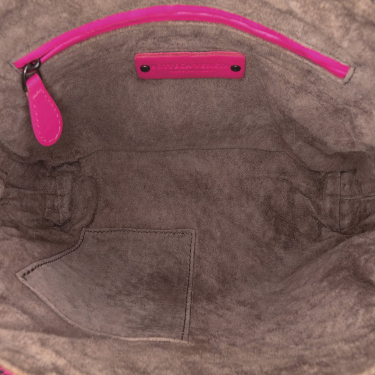 Bottega Veneta Nappa Intrecciato Nodini Crossbody Roze