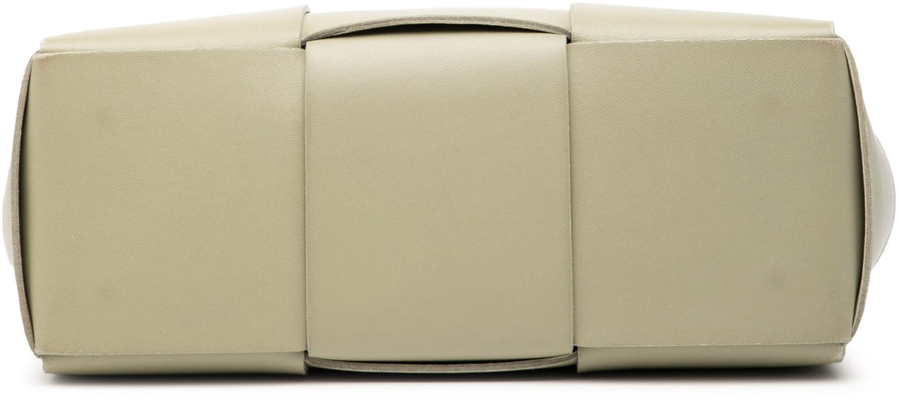 Bottega Veneta Small Nappa Maxi Intrecciato Arco Tote Groen