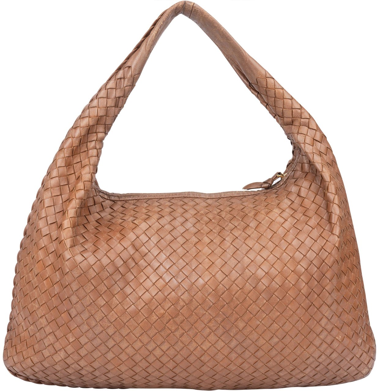 Bottega Veneta Bottege Veneta Brown Intrecciato Big Hobo Bag Bruin