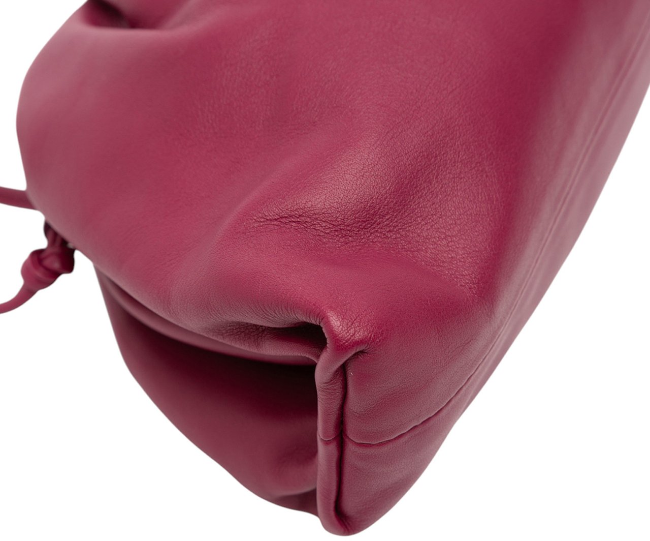 Bottega Veneta Lambskin The Mini Pouch Crossbody Paars