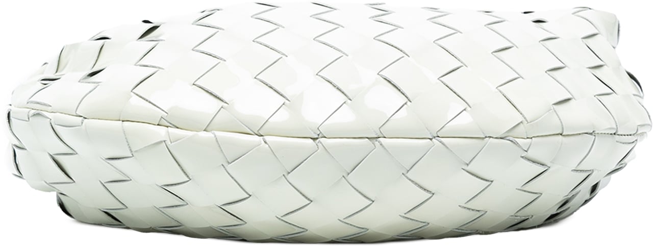 Bottega Veneta Mini Patent Intrecciato Jodie Wit