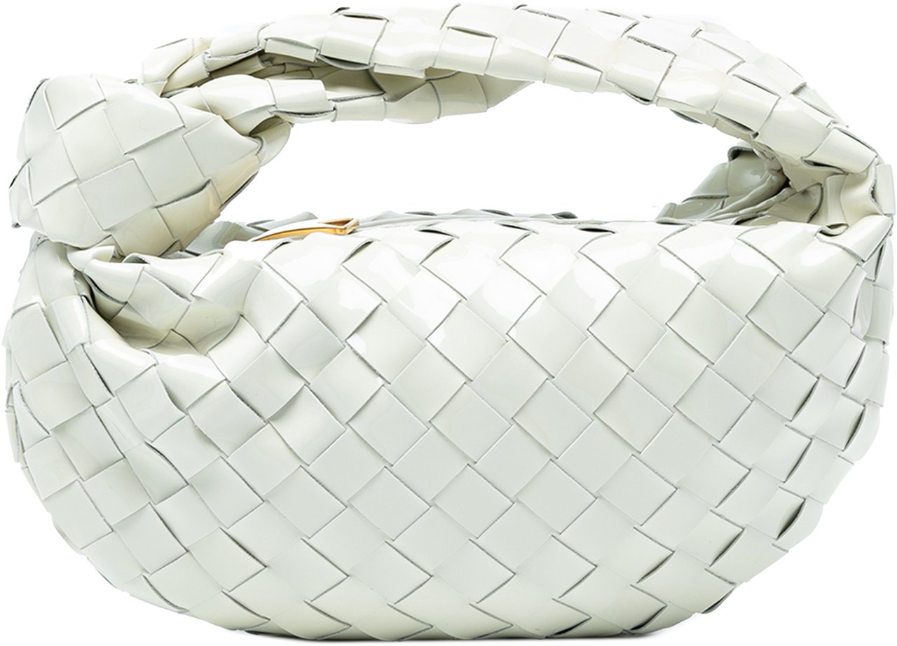 Bottega Veneta Mini Patent Intrecciato Jodie Wit