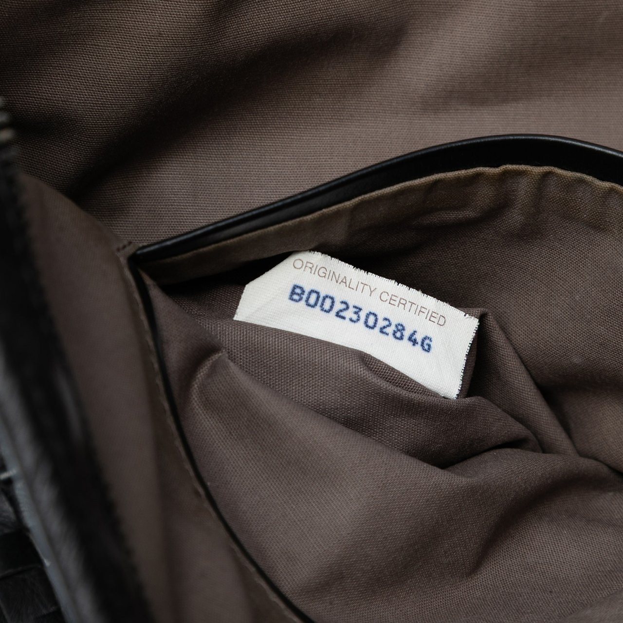 Bottega Veneta Nappa Intrecciato Business Bag Zwart