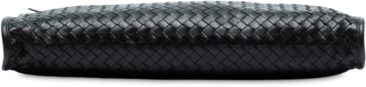 Bottega Veneta Nappa Intrecciato Business Bag Zwart