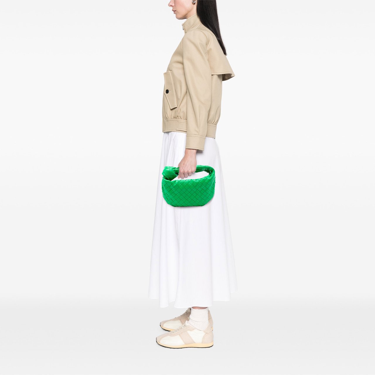 Bottega Veneta Mini Nappa Intrecciato Jodie Groen