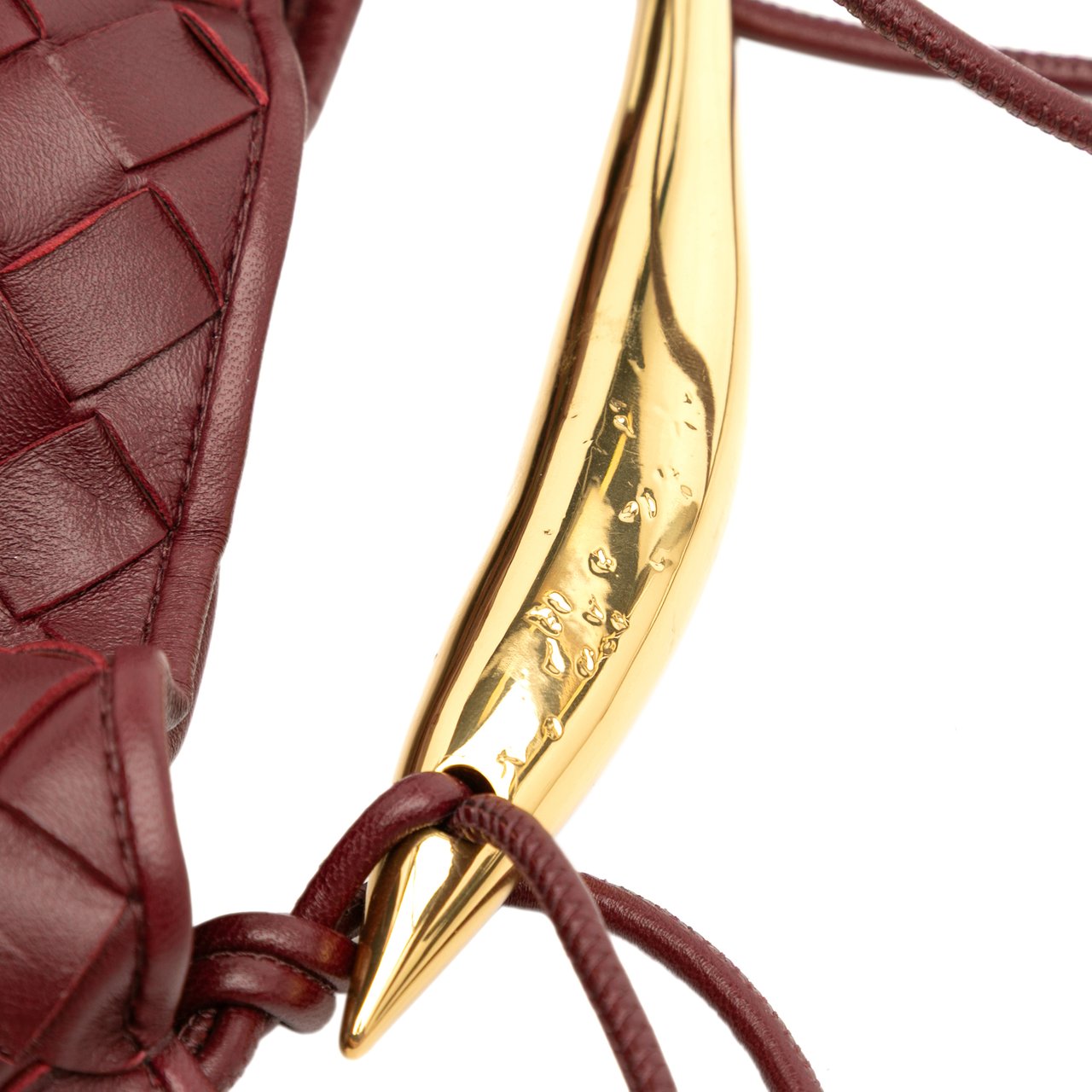 Bottega Veneta Baby Lambskin Intrecciato Sardine Rood