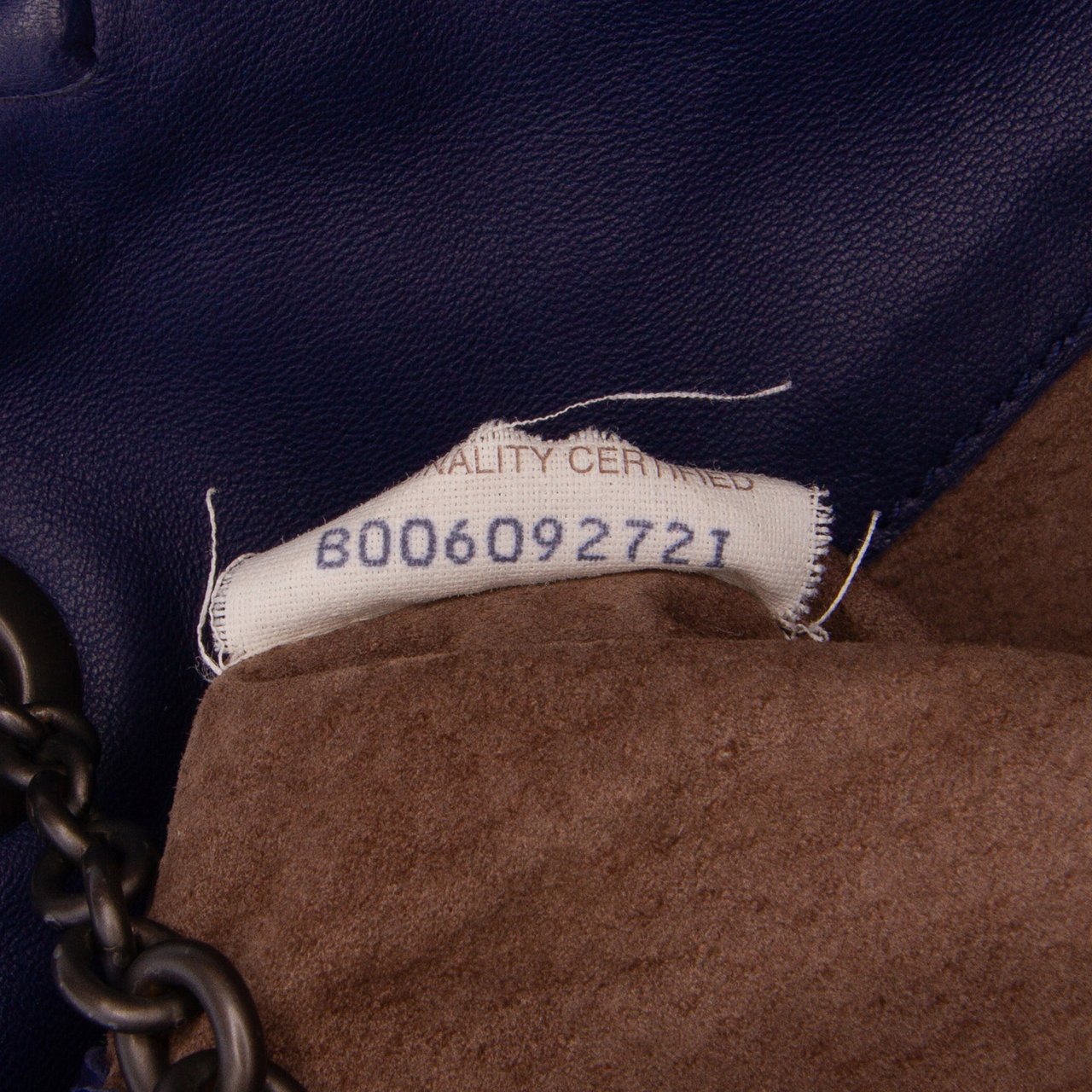 Bottega Veneta Nappa Intrecciato Duo Shoulder Bag Blauw