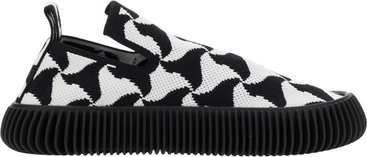 Bottega Veneta KNIT SLIP-ON SNEAKER Zwart