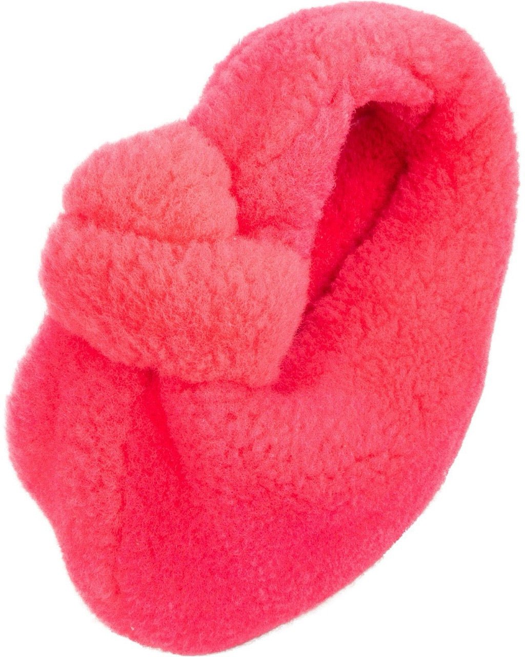 Bottega Veneta Shearling Mini Jodie Handbag Roze