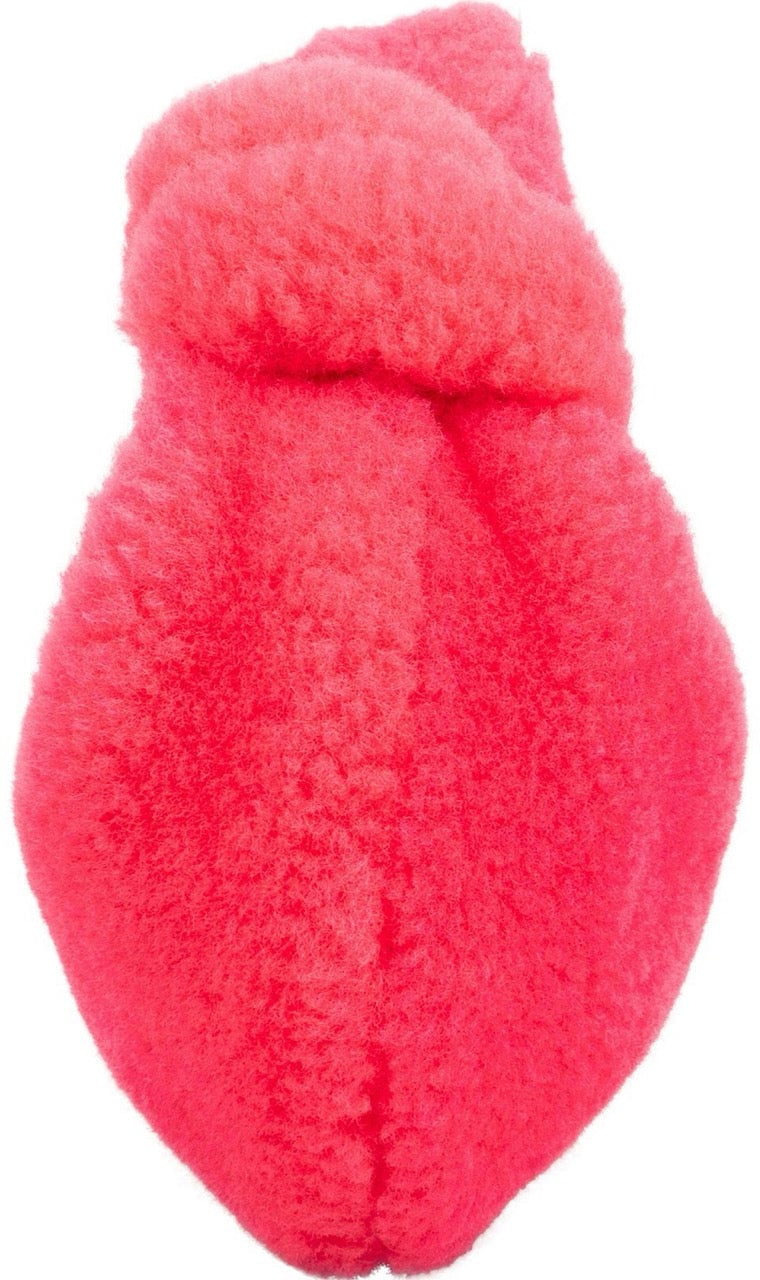Bottega Veneta Shearling Mini Jodie Handbag Roze