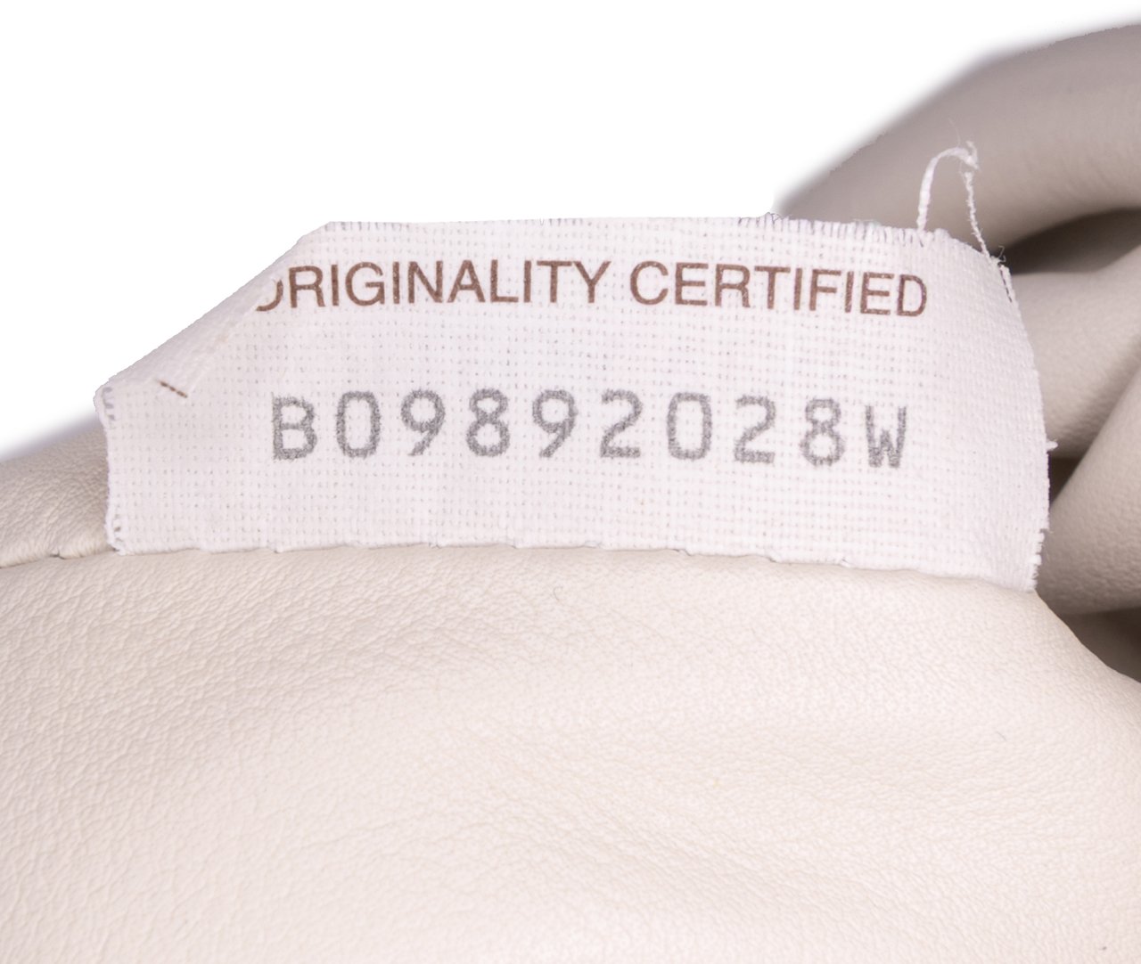 Bottega Veneta Lambskin The Mini Pouch Crossbody Wit