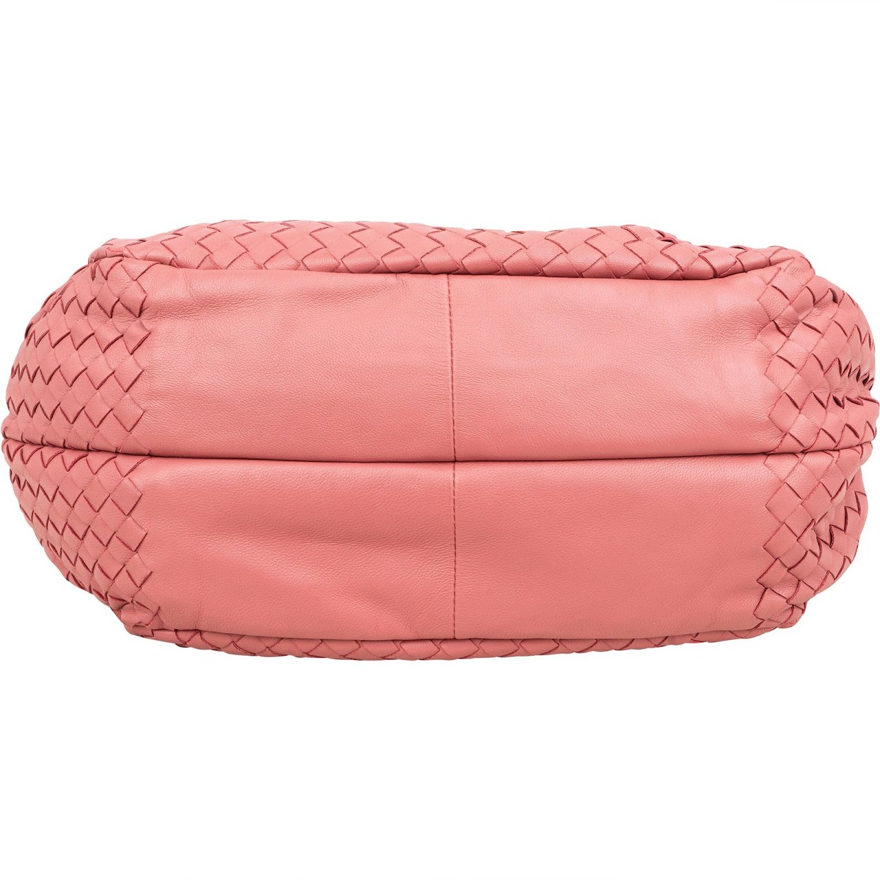 Bottega Veneta Bottega Intrecciato Leather Veneta Hobo Shoulder Bag Roze