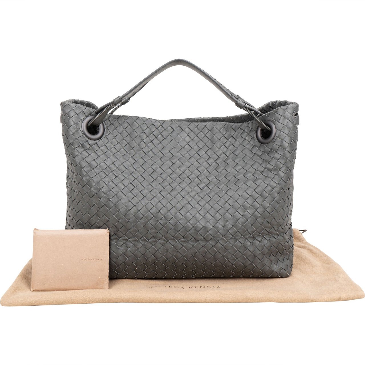 Bottega Veneta Intrecciato Nappa Leather Medium Garda Tote Handbag Divers