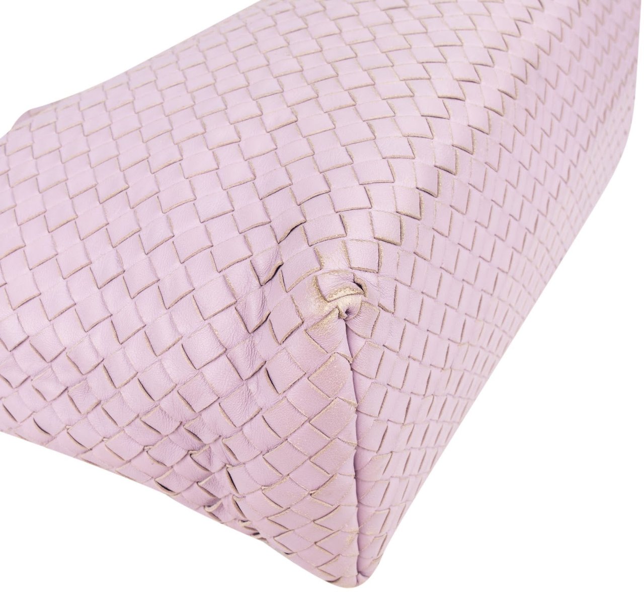 Bottega Veneta Intrecciato Nappa Leather Garda Hobo Shoulder Bag Paars