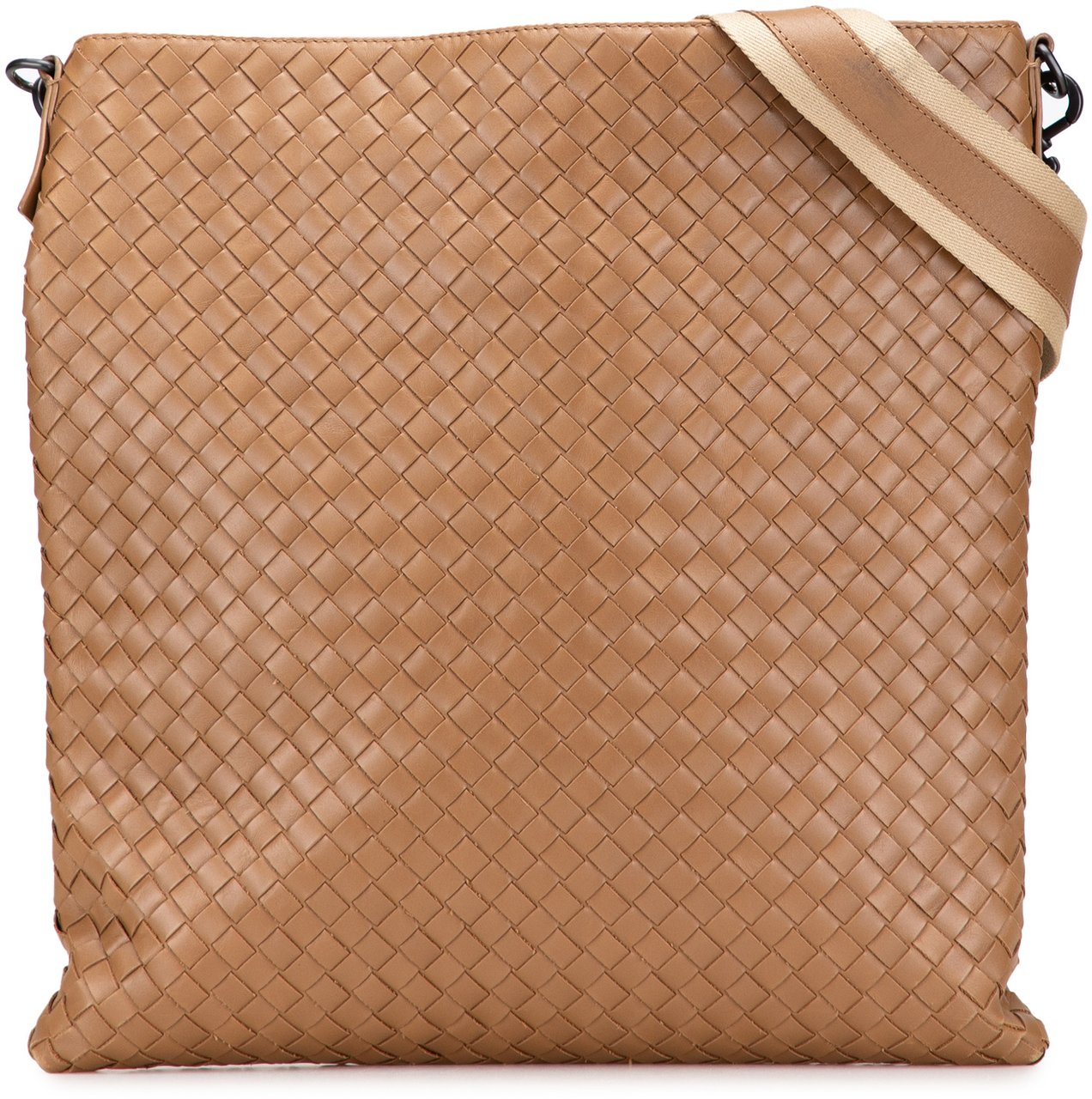 Bottega Veneta Nappa Intrecciato Crossbody Bruin