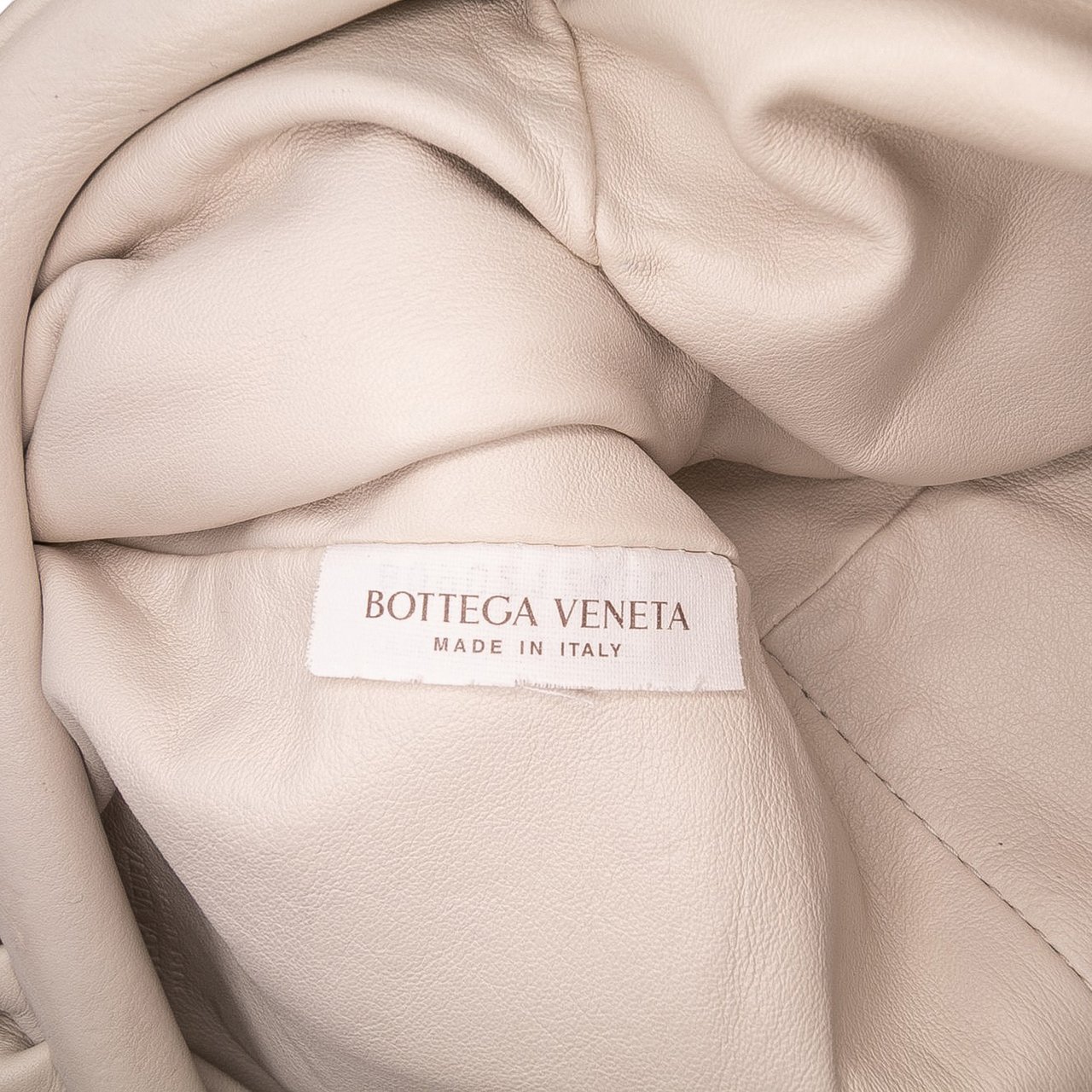 Bottega Veneta Lambskin The Mini Pouch Crossbody Bruin
