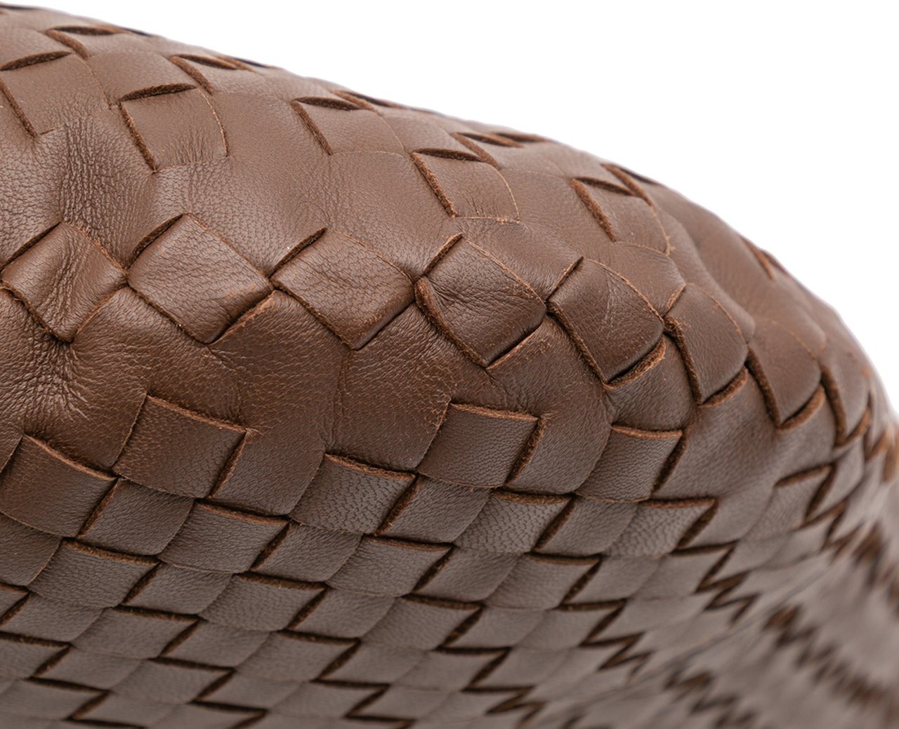 Bottega Veneta Nappa Intrecciato Tote Bruin