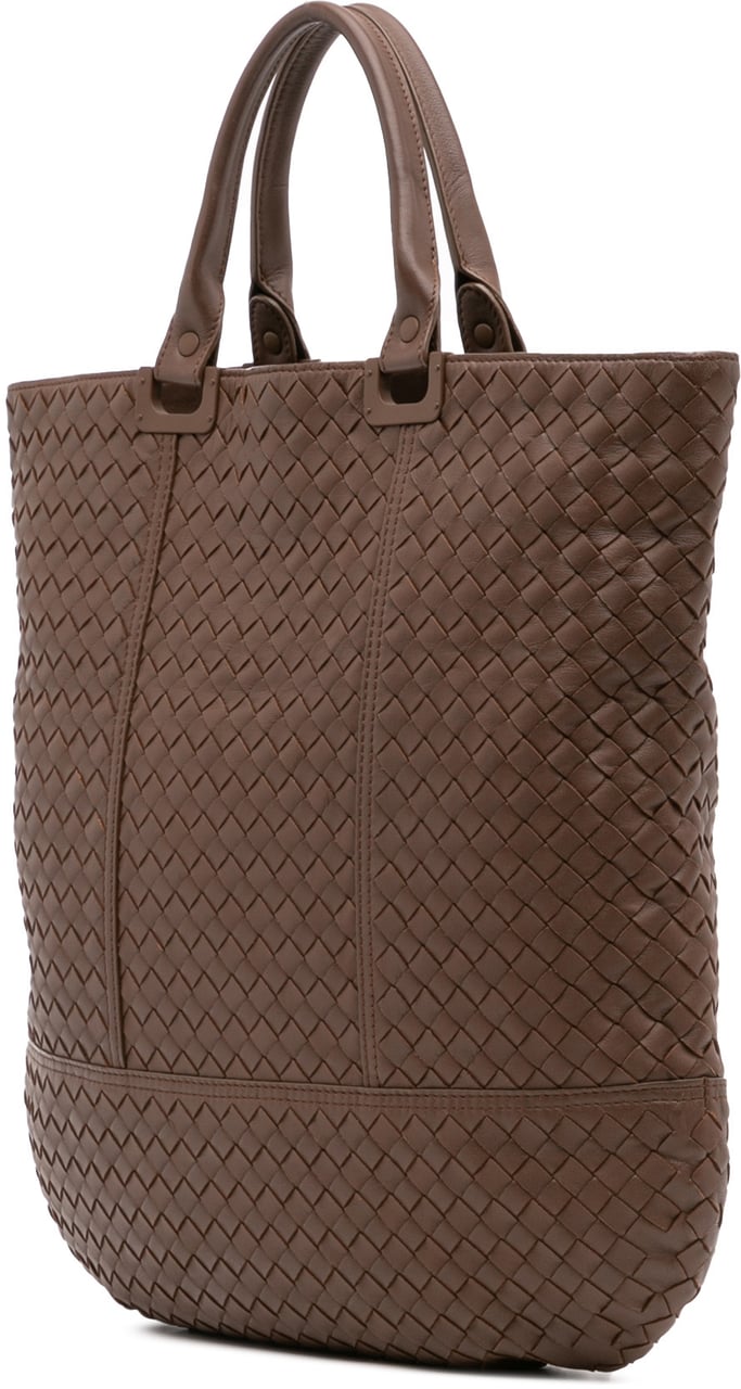 Bottega Veneta Nappa Intrecciato Tote Bruin
