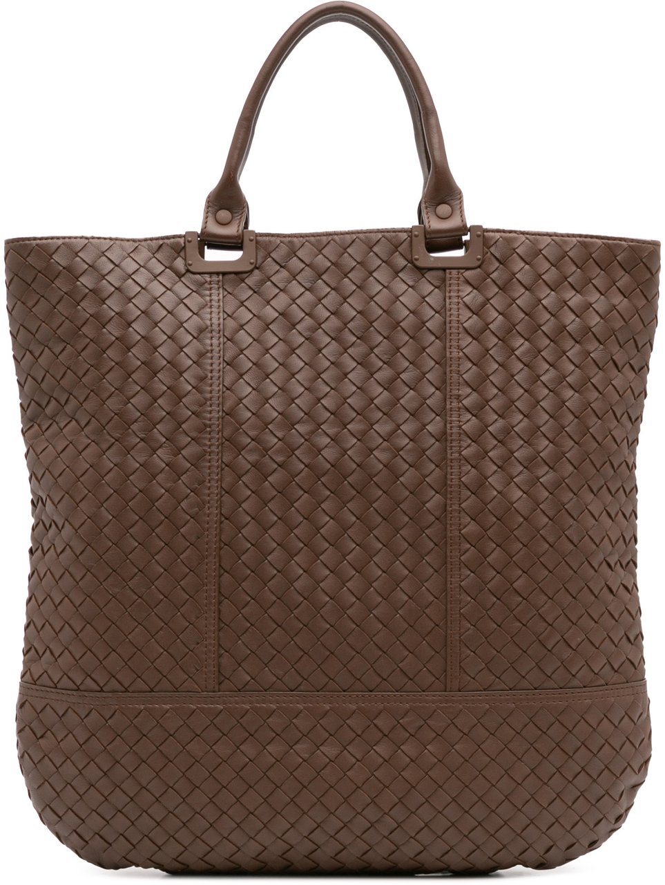 Bottega Veneta Nappa Intrecciato Tote Bruin