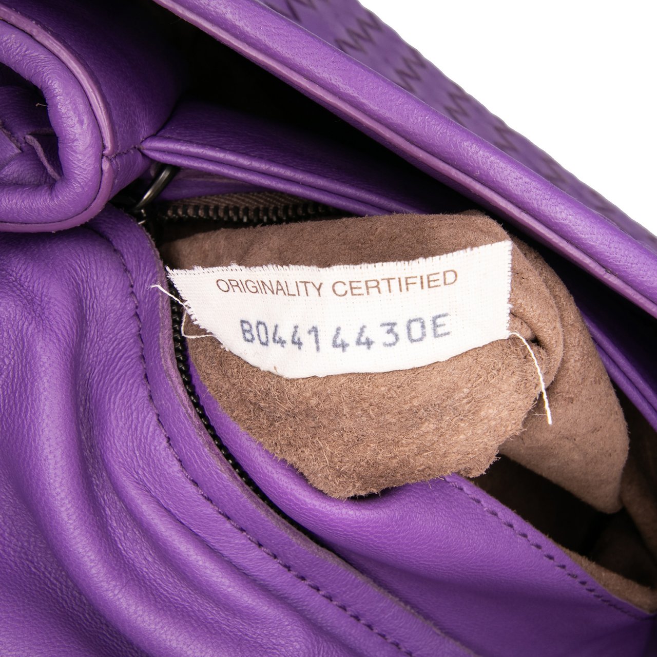Bottega Veneta Small Nappa Intrecciato Olimpia Crossbody Paars