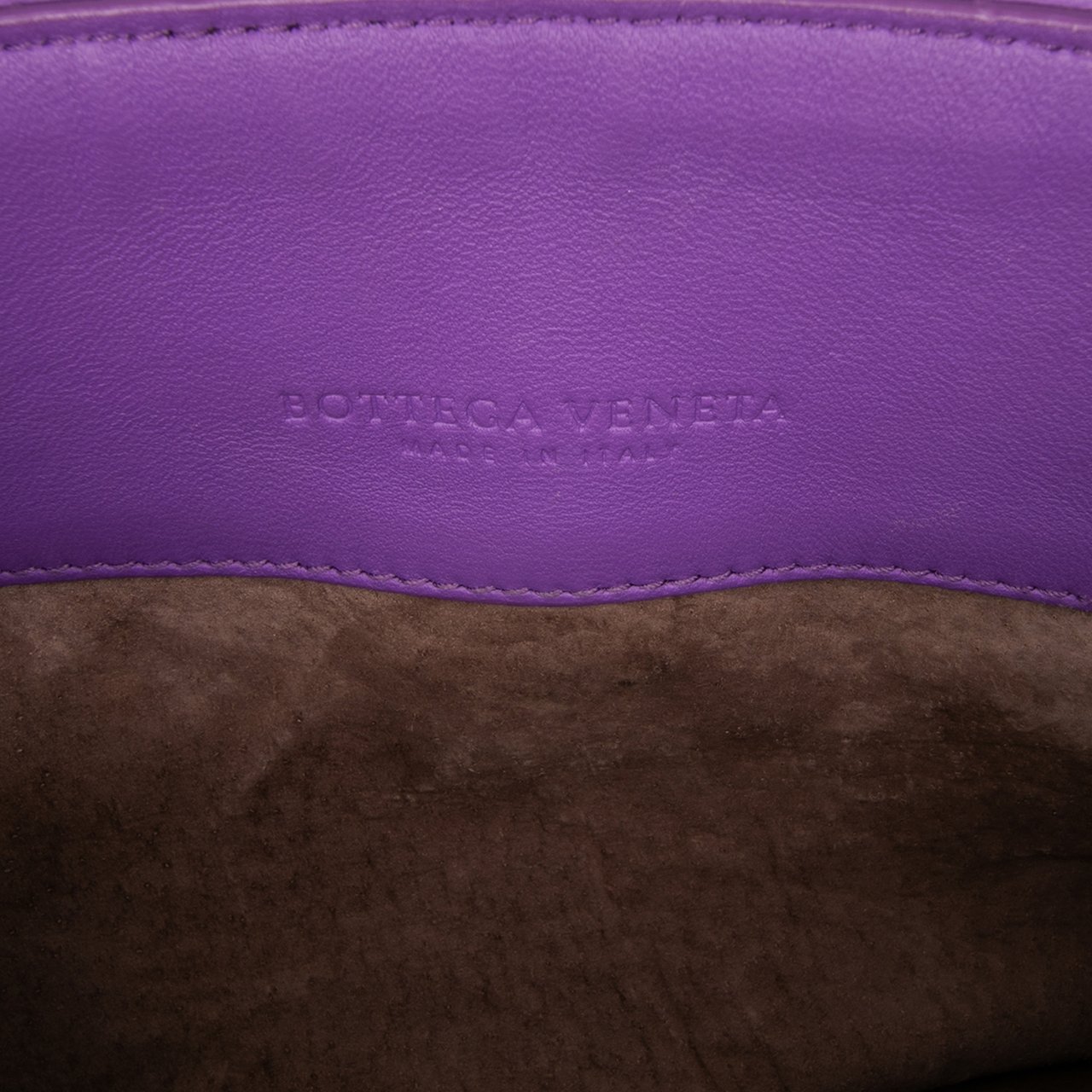 Bottega Veneta Small Nappa Intrecciato Olimpia Crossbody Paars