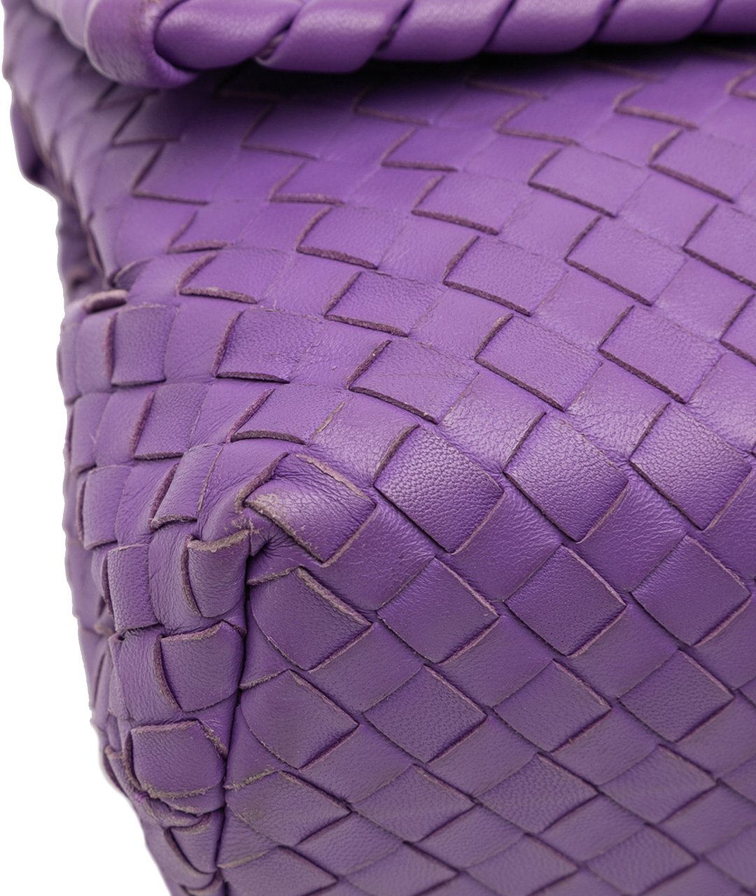 Bottega Veneta Small Nappa Intrecciato Olimpia Crossbody Paars