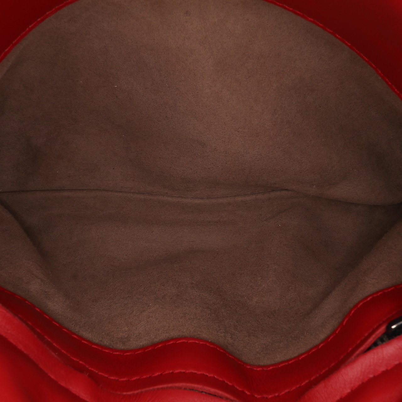 Bottega Veneta Mini Nappa Intrecciato Roma Satchel Rood