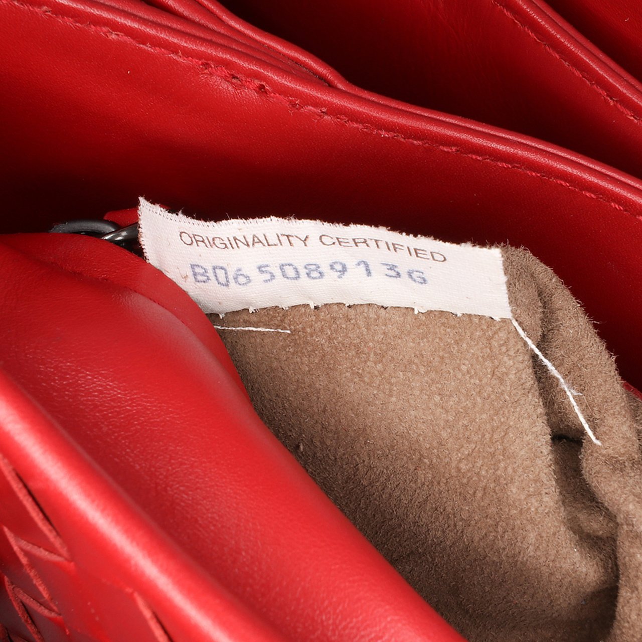 Bottega Veneta Mini Nappa Intrecciato Roma Satchel Rood